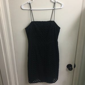 Spaghetti strap Banana Republic black dress